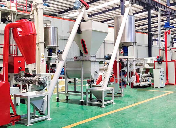 lima fish feed production line